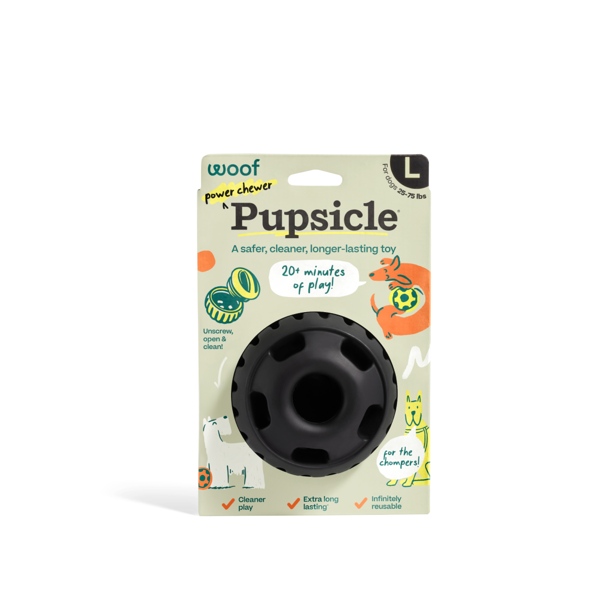 The 'Power Chewer' Pupsicle: Large