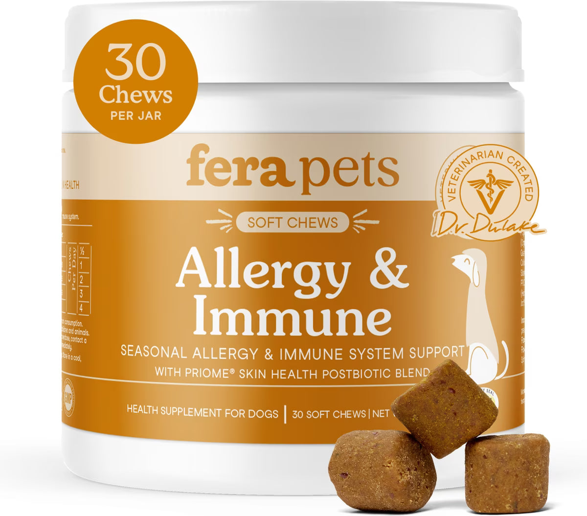 FERA Allergy & Immune Soft Chews for Dogs - 30ct