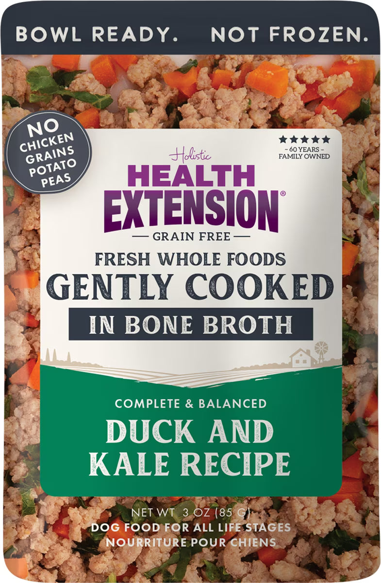 Heatlh Extnesion Duck & Kale-9 oz pouch