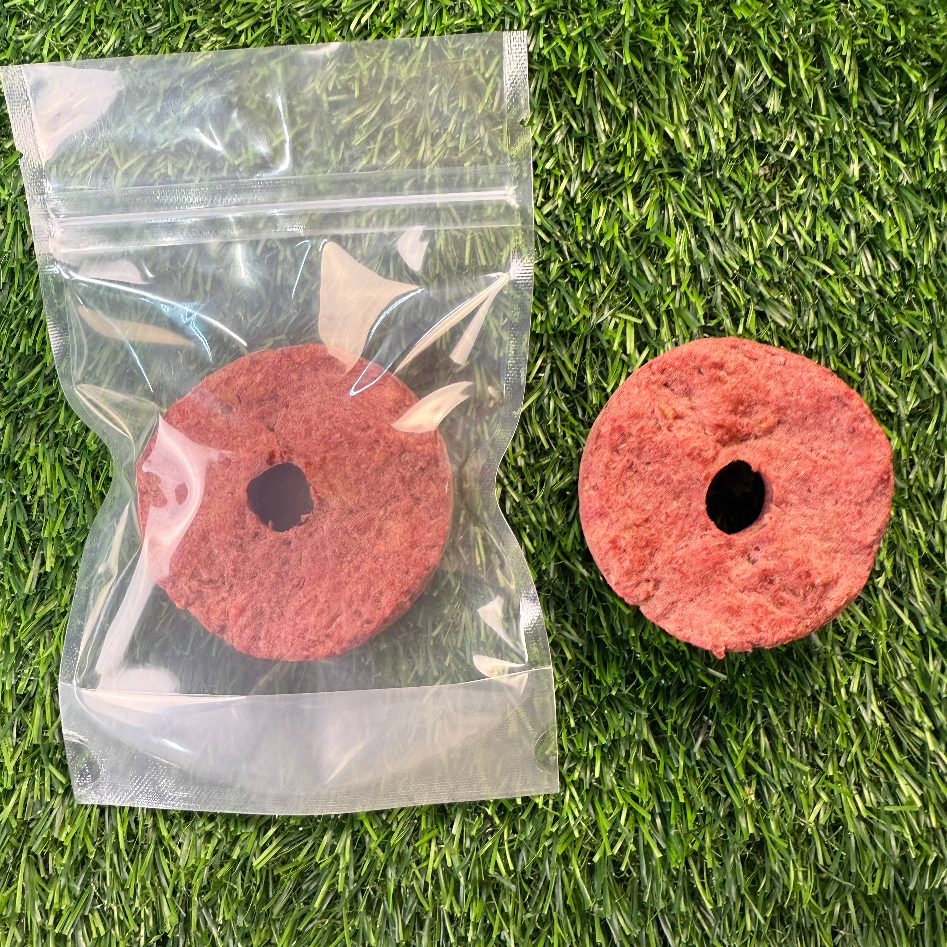 Donut - Turkey & Cran - Freeze-Dried Treat for Dogs & Cats: Bagged/Sealed Donut