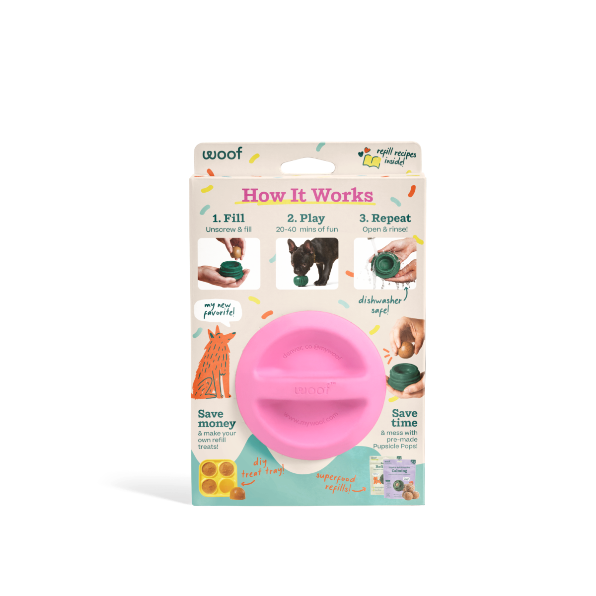 Party Pupsicle | Pink | Large