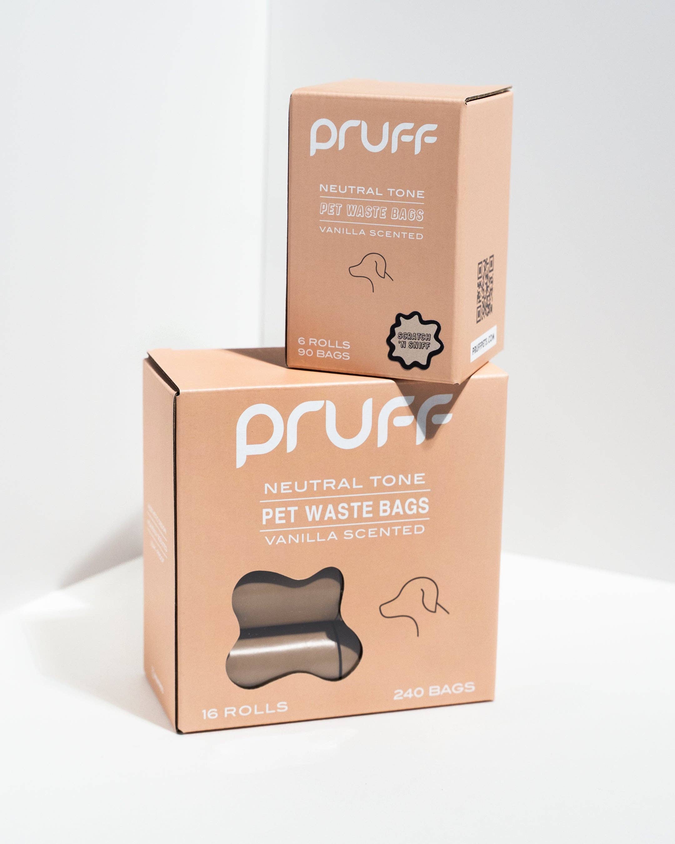 Vanilla Scented Pet Waste Bags - 6pk
