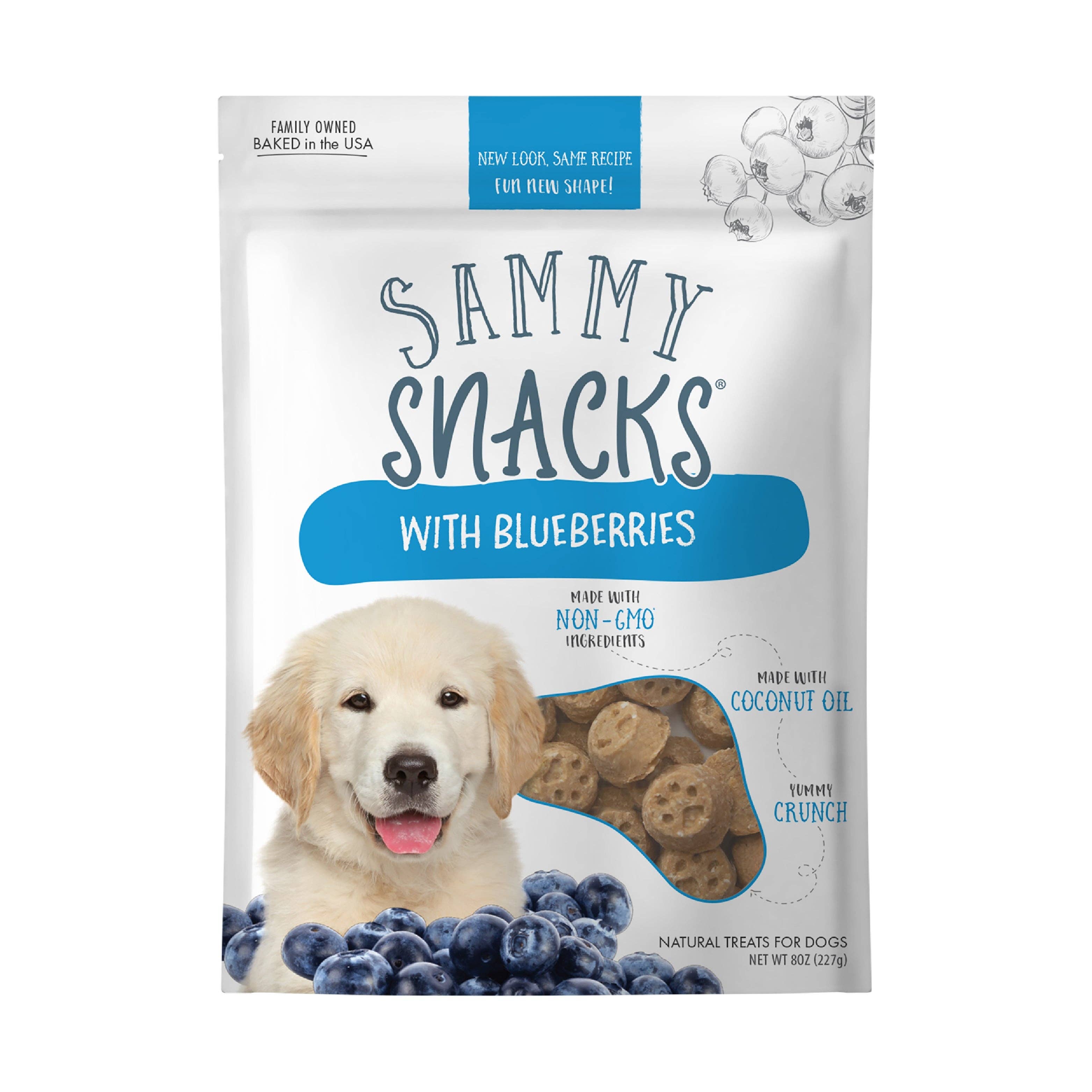 Sammy Snacks With Blueberries: 8oz