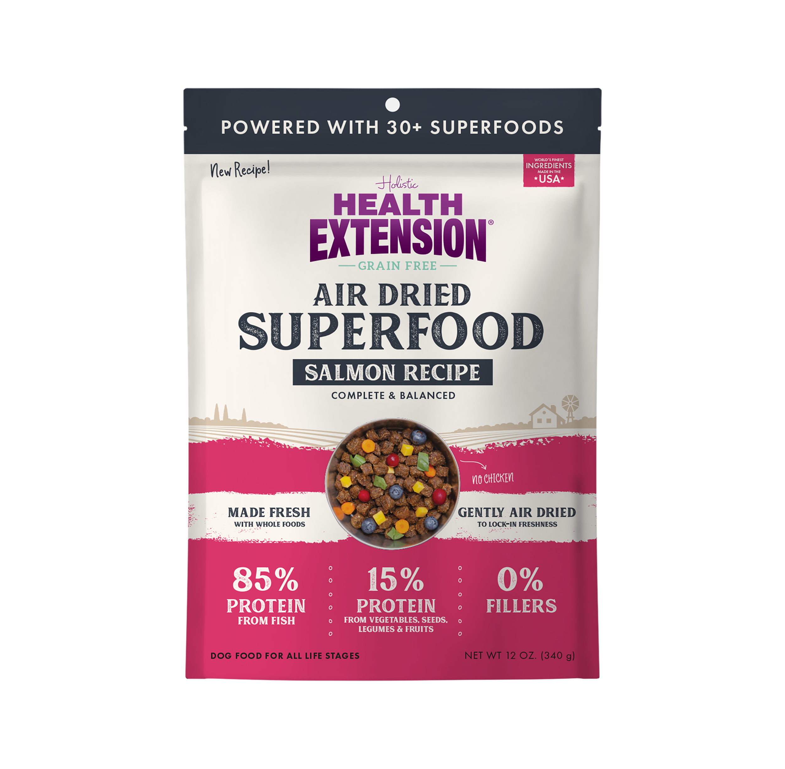 Air Dried Superfoods Salmon Recipe: 2 lb