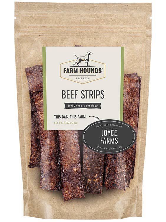 Beef Strips - All-Natural Dog Treats - 4.5 oz: 4.5oz
