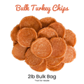 Bulk Turkey Chips for Dogs (2 lbs)