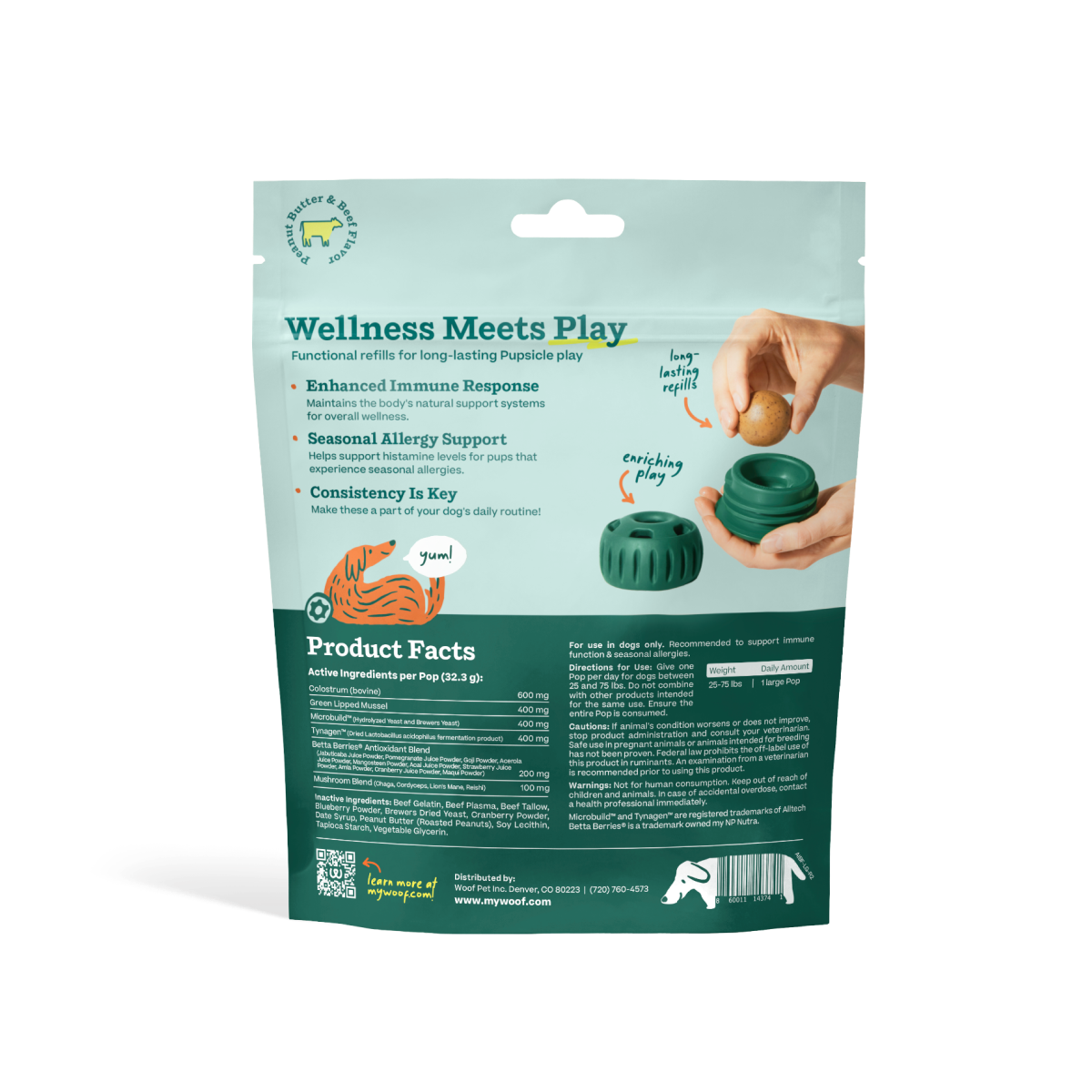 Allergy Support Wellness Pops | Extra Large