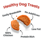 Chicken Chips Dog Treats: 12oz