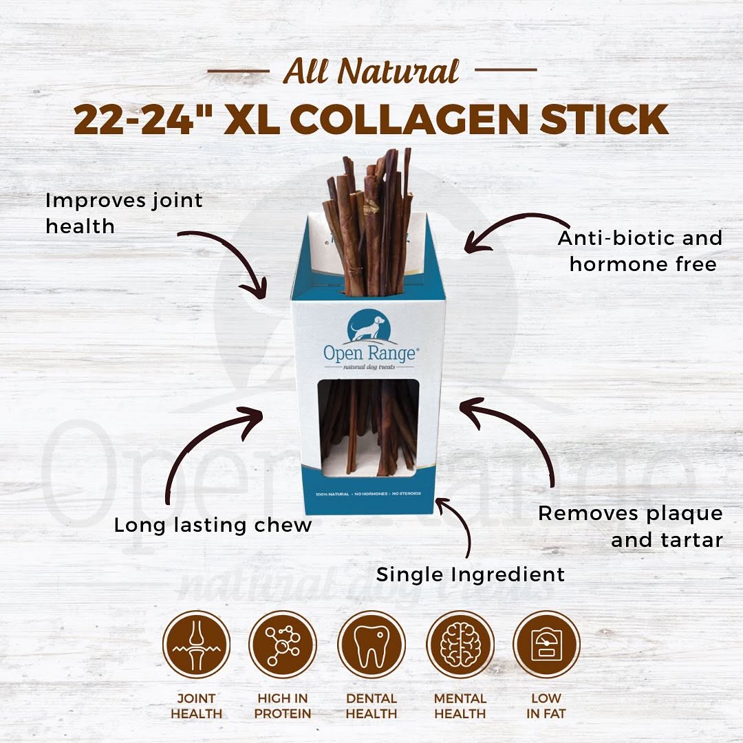 Home Range Beef Collagen Stick | XL 22–24”
