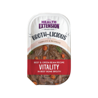 Broth-Licious Beef & Green Bean in Bone Broth -Vitality Recipe for Adult Dogs