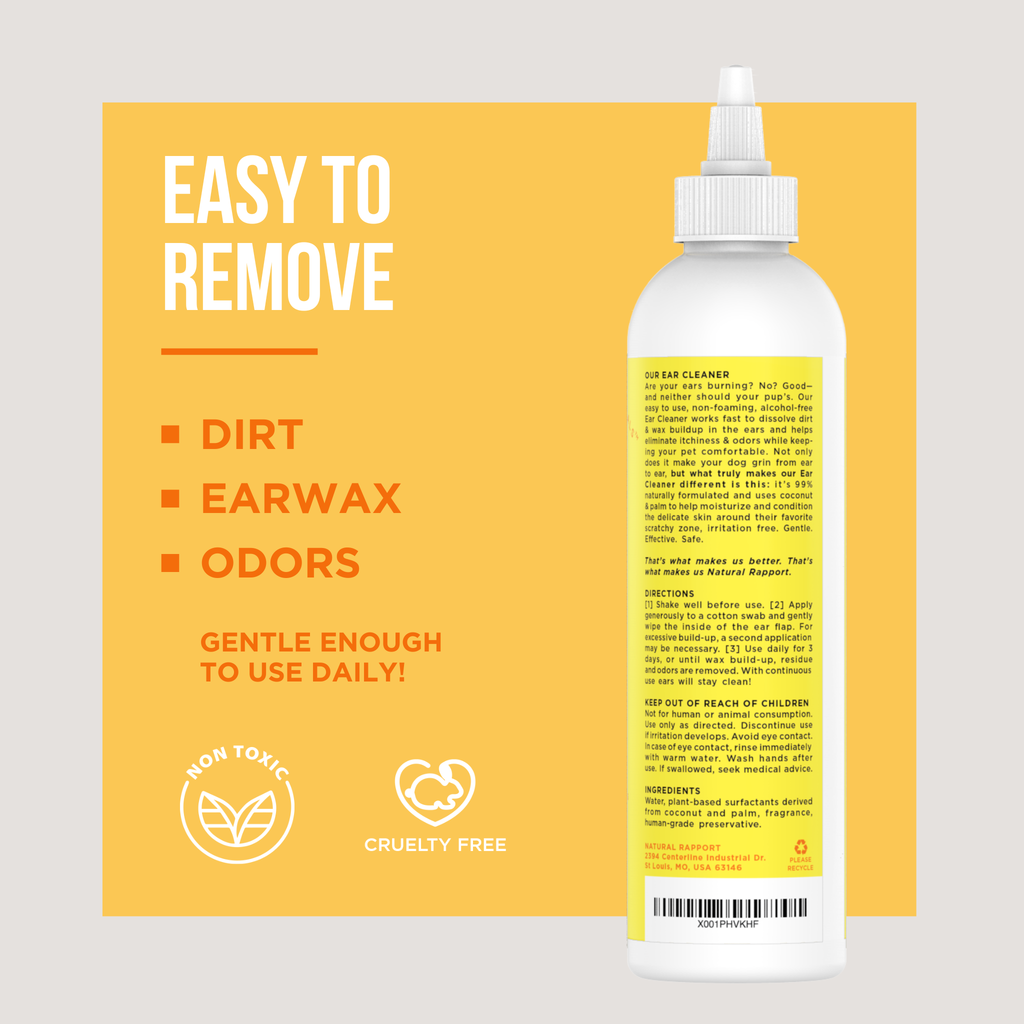 The Only Ear Cleaner Dogs Need: 8 ounce