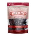 Beef Chips Dog Treats: Standard 4oz