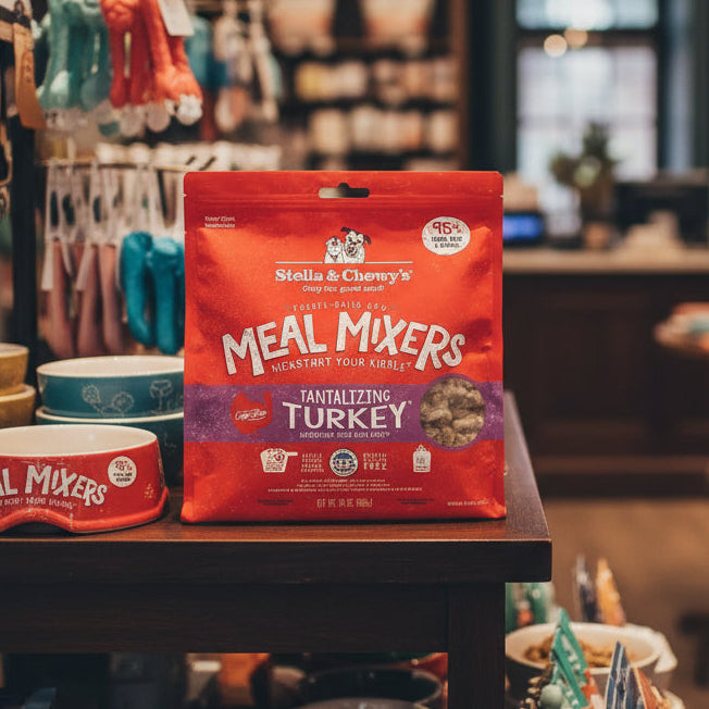 Stella & Chewy’s Freeze-Dried Raw Meal Mixers | Tantalizing Turkey | 18 oz
