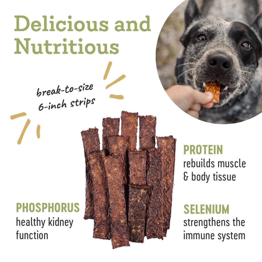 Beef Strips - All-Natural Dog Treats - 4.5 oz: 4.5oz