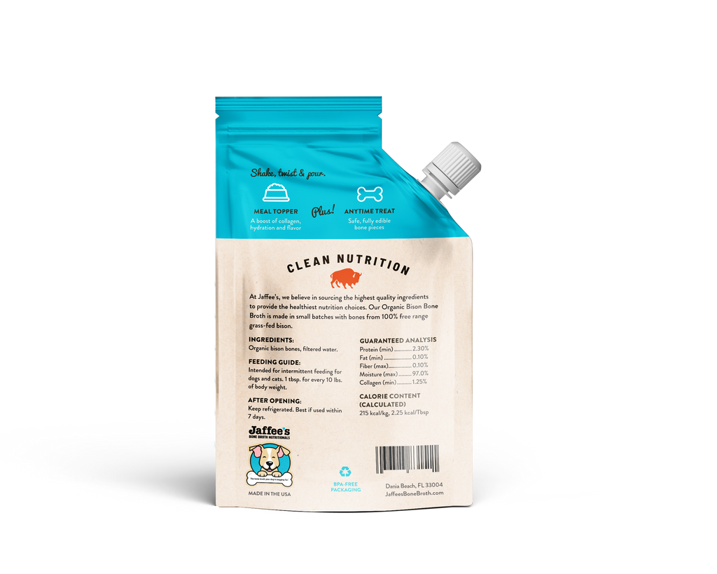 BISON Bone Broth - 20 oz Pouch