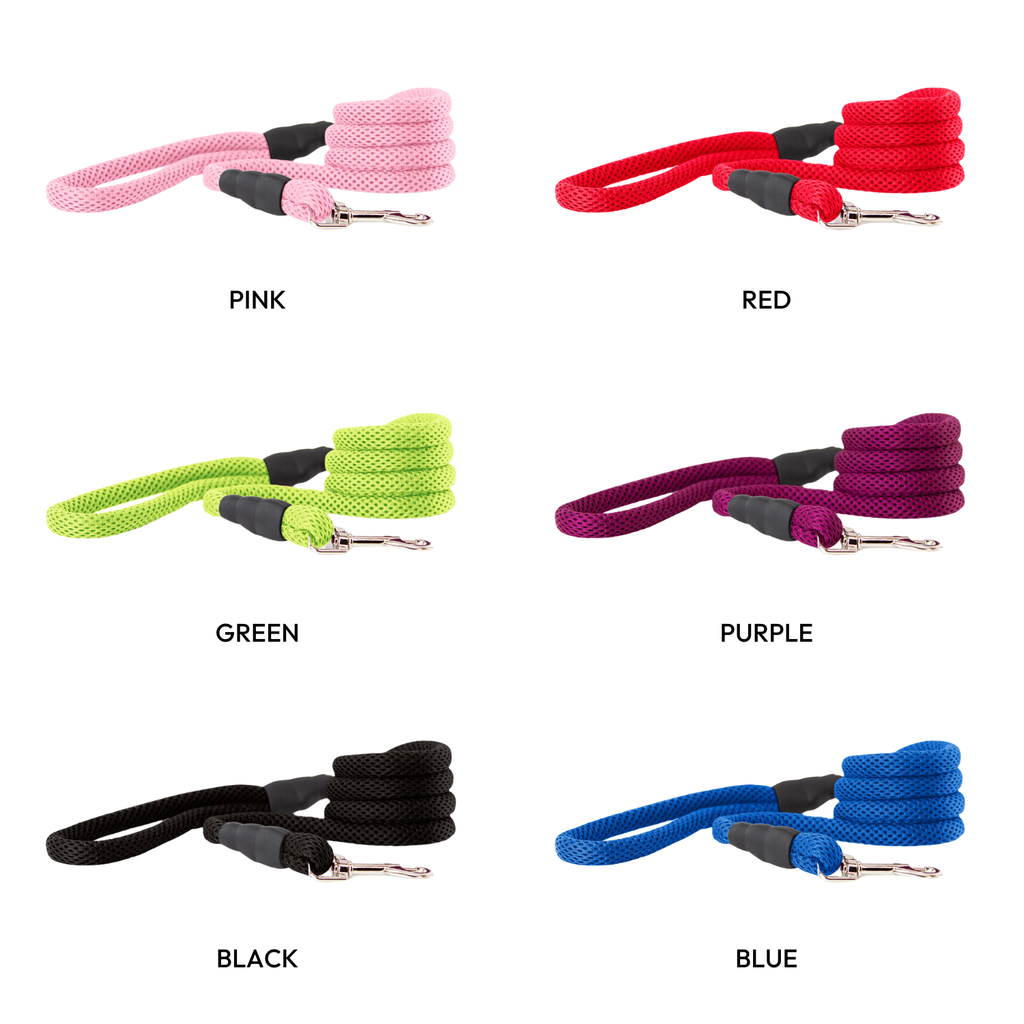 Mesh Leash | Green | 4 Foot