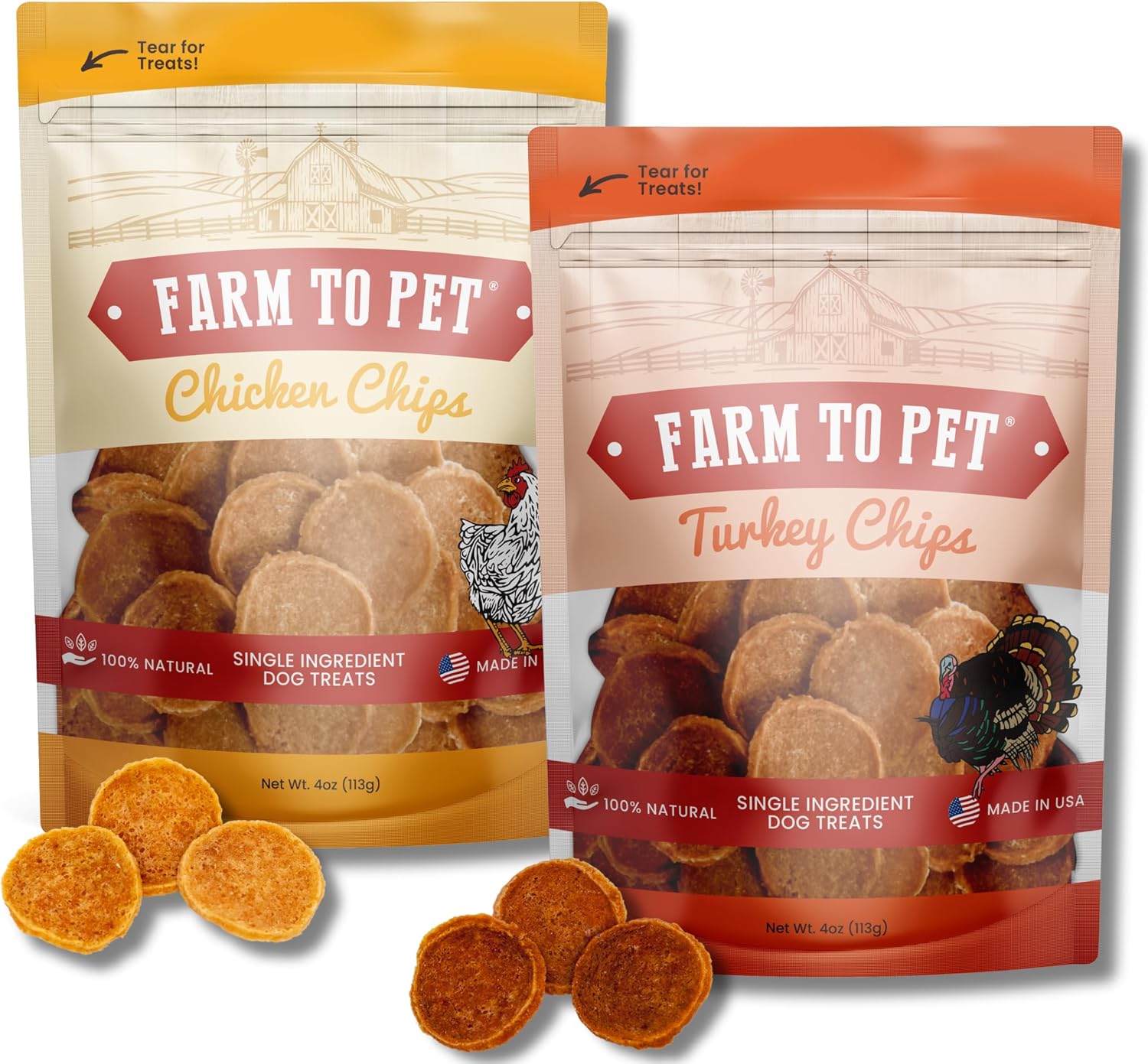 Farm to Pet Snack Pack-Chicken