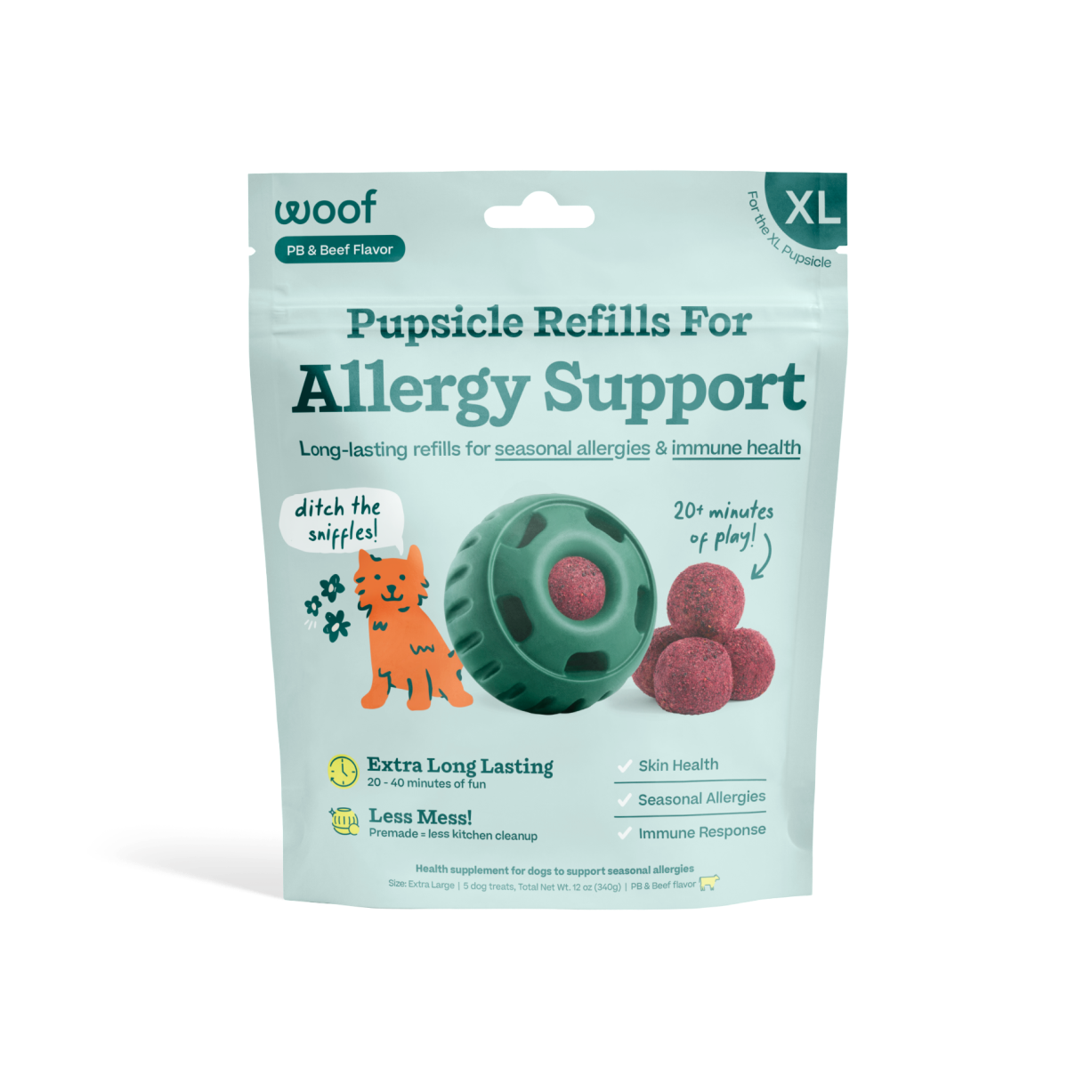 Allergy Support Wellness Pops: Large