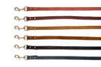 Pro Leather Dog Leash | Navy | Large