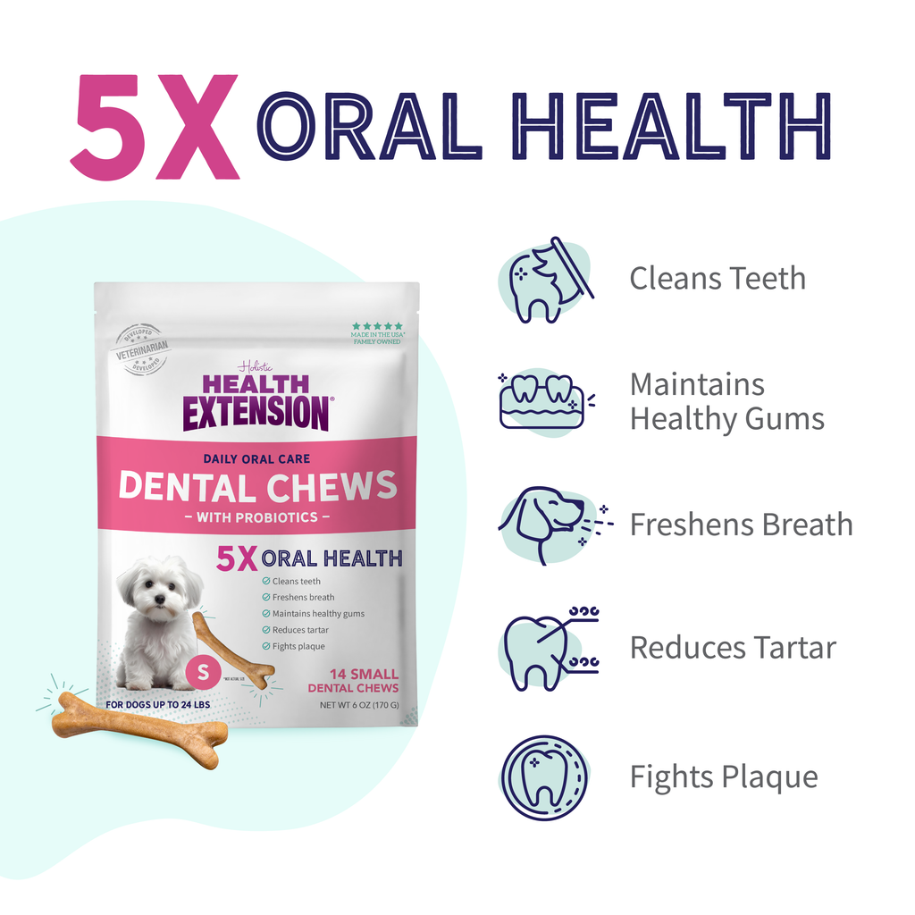 Probiotic Dental Bones: 14-pack