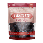 Beef Chips Dog Treats: Standard 4oz