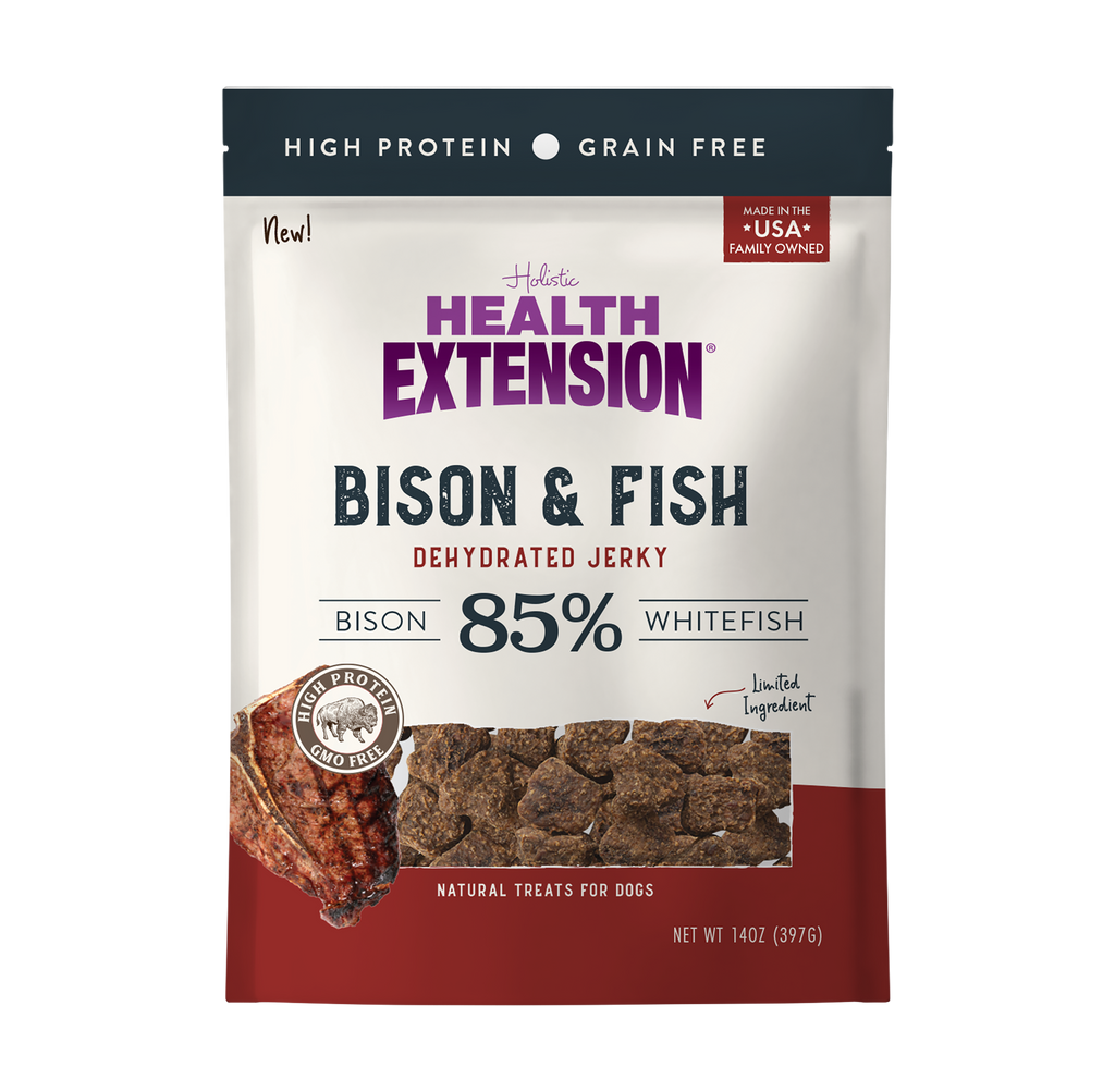 Bison & Fish Jerky: 4oz