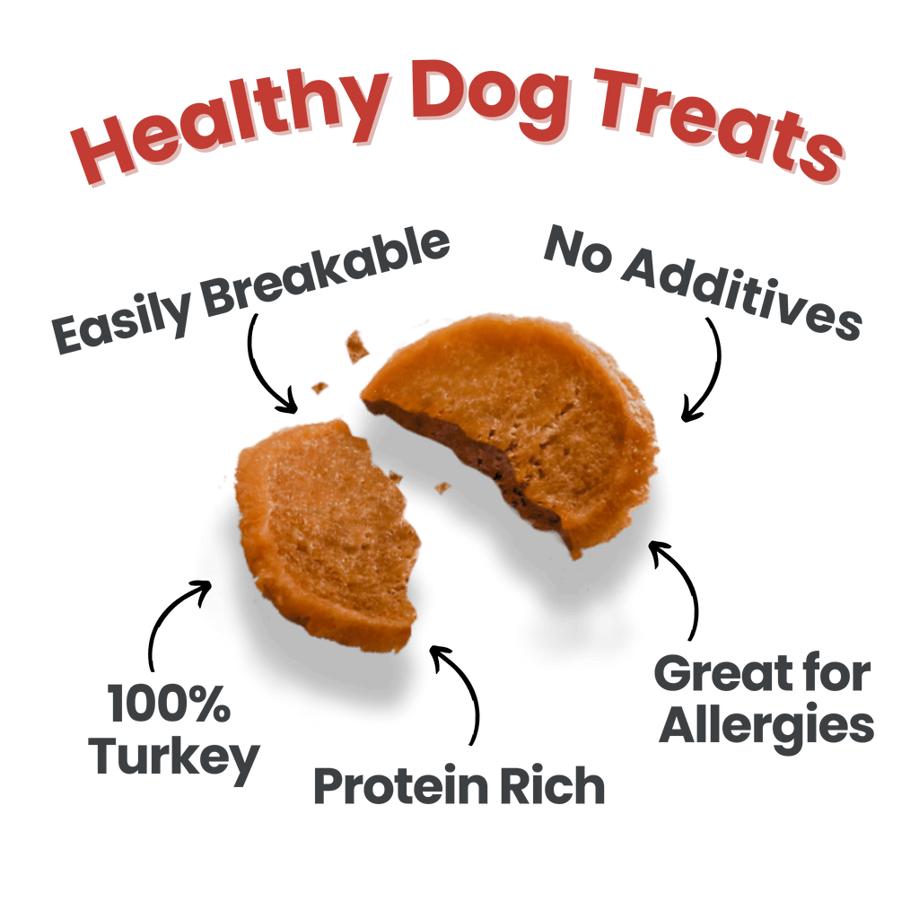 Bulk Turkey Chips for Dogs (2 lbs)