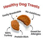 Bulk Turkey Chips for Dogs (2 lbs)