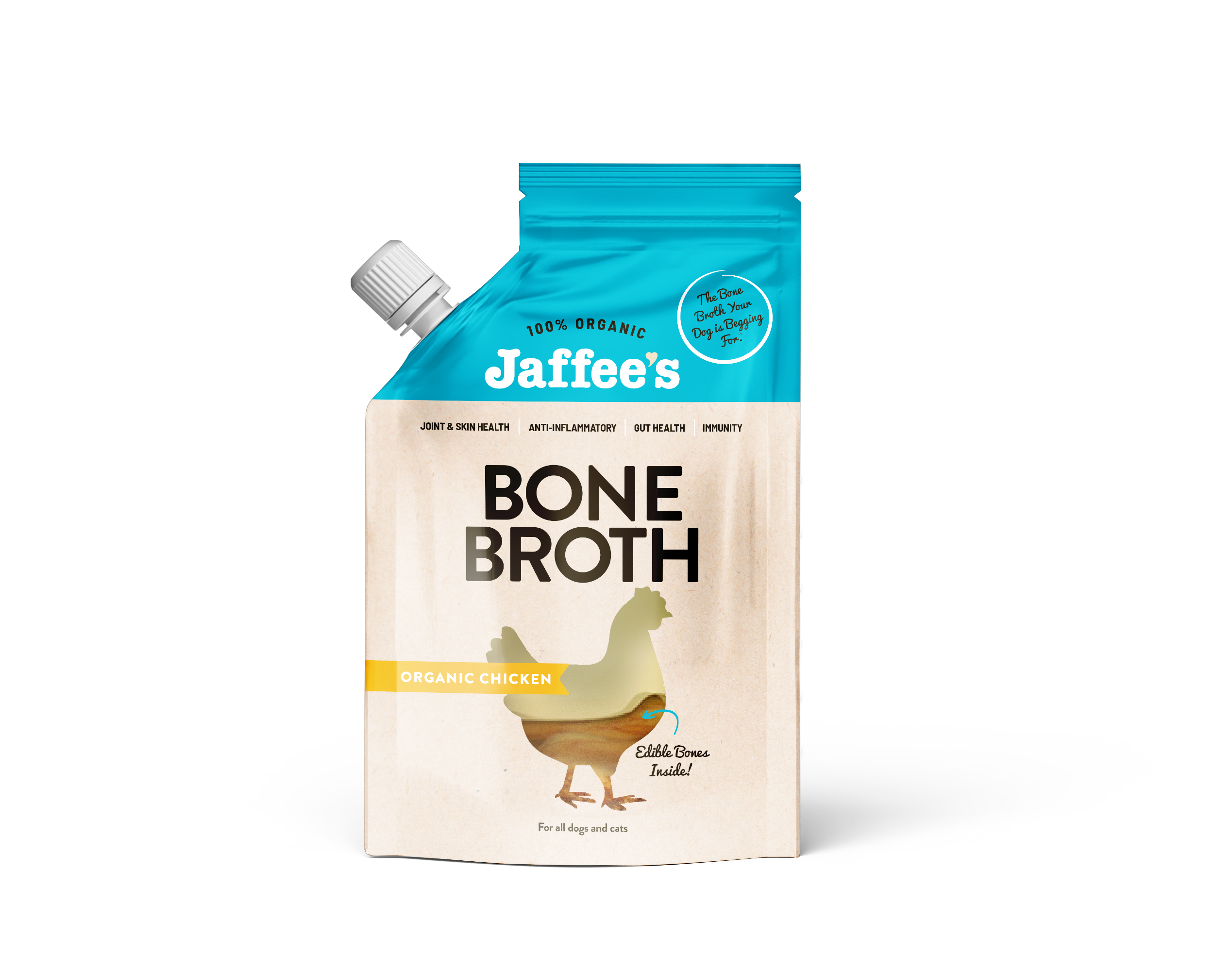 CHICKEN Bone Broth - 20 oz Pouch