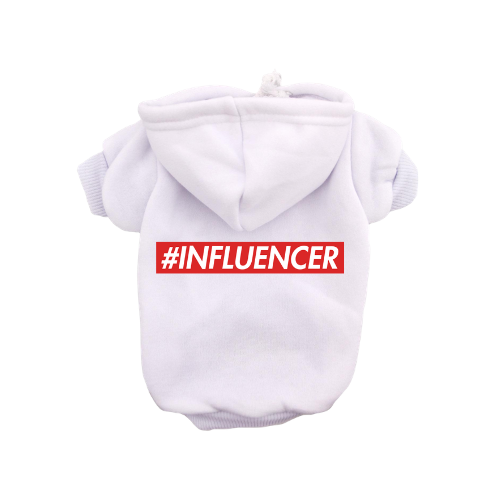#INFLUENCER: red / XL / HOODIE