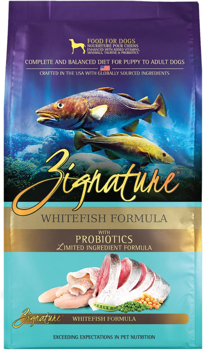 Zignature Dog 12.5Lb Whitefish