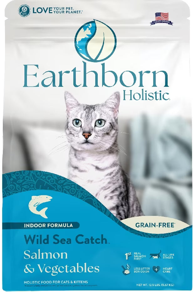 Earthborn Cat Holistic Grain Free Wild Sea Catch 4Lbs